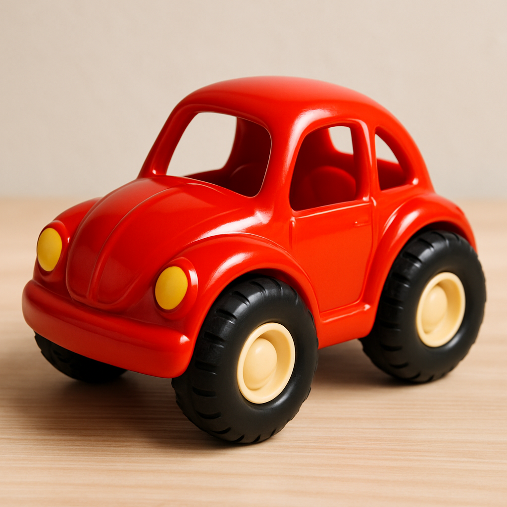 Auto de juguete rojo