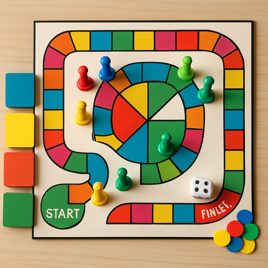 Juego de mesa familiar divertido y educativo